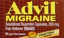 Advil Migraine - 80液体の満たされたカプセル