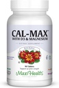 ビタミンD3(400 IU)とマグネシウム(750 mg)のカルシウム1000mg - 骨、歯、関節サポートのための栄養補助食品 - 男性と女性のための90錠