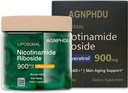 AGNPHDU- Liposomalのニコチンアミドの肋骨120のカプセル、Resveratrol、ケルセチン-反老化のためのNADの補足、エネルギー、焦点900mgの食事療法の補足