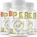 Luteolin&Turmericによるパルミチルエタノールアミド - Micronized Peaサプリメント - アメリカ製 - 180錠