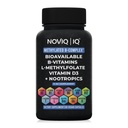11-in-1メチル化されたB-コンプレックスの補足:680mcg L-Methylfolate (5-MTHF) Thiamine (B1) Riboflavin (B2) Pyridoxal (B6) Methylcobalamin (B12) - VegD3® + Nootropics - 1,100mg+ サービング - 60 カウント