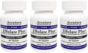 Plus® 3mg 3のパックL-Methylfolateメチルの葉酸塩のMethylfolateの医学の食糧補足の専門の強さの活動的な純粋なPotent 30のタブレット