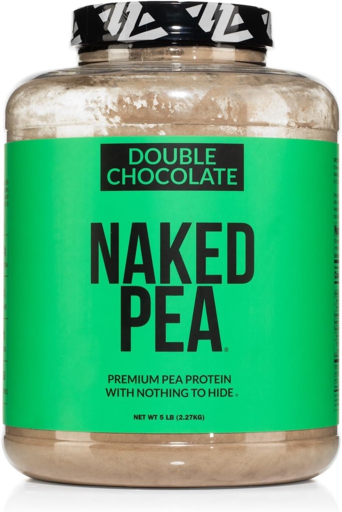 NAKED Pea - 米国とカナダの農場、有機ココア、有機ココナッツシュガー - いいえGMO、大豆、グルテンフリー、エイドの成長と回復 - 53 サービング