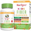 お子様用MaryRuth Organic Fiber Gummies | 2ヶ月サプライ | 砂糖無料 | 可溶性繊維のサプリメント | 腸の健康と消化のサポート | 3g 脂身 | ヴィーガン | 60カウント