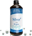 Buried Treasure Purified Silver Liquid 30 PPM - 16 oz. 96 Servings, Non-Accumulative Nano Silver Solution, Spray & Dietary Immune Supplement