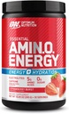 BCAA、Electrolytes、Caffeine、Juicyのいちご、30のサービング(パッケージ5月Vary)と焦点の最適栄養のアミノ酸エネルギーの粉