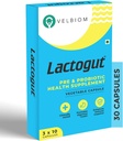 Lactogutのプロバイオティクスは免疫および消化の健康、腸の健康の多緊張およびSite-Specificの前プロバイオティクスの方式のIbsおよびIbd - 30のカプセルの助けを補います