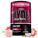 PROSUPPS Mr. Hyde Nightmare Pre Workout Powder with Caffeine & Beta Alanine - Intense Energy、メンタルフォーカス&パフォーマンスのためのプレワークアウト - ジム&フィットネスサプリメント(ドラゴンフルーツ、30サービング)
