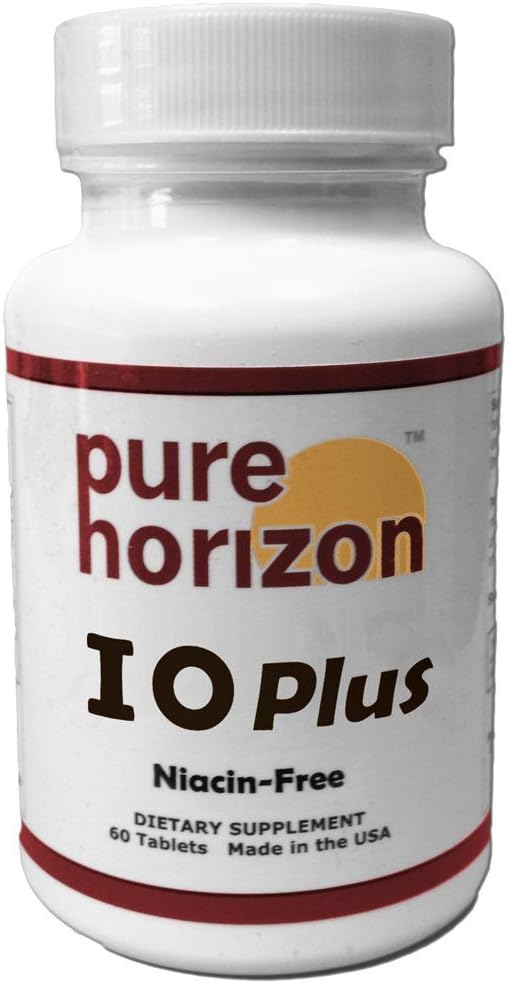 IOPlus by Pure Horizon Niacin-Free Iodine Supplement