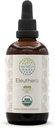 HerbEra Eleuthero B120 USDA Organic Tincture | アルコールフリーエキス、高確率ハーブドロップ | 認定有機Eleuthero(Eleutherococcus Senticosus、Siberian Ginseng)ドライルート(4oz)