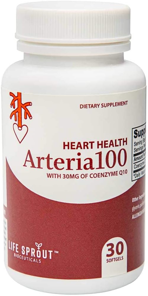 全体的な心の健康、コレステロールおよび循環の規則のためのCoQ10のArteria 100