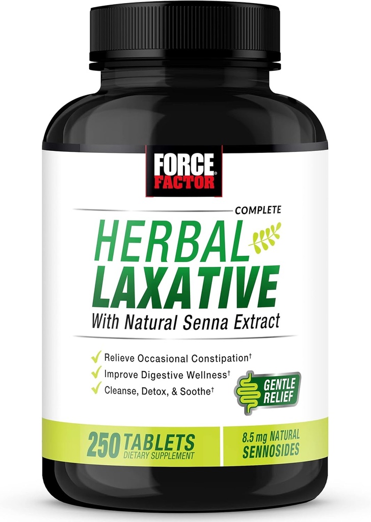 フォーセスファクターの草は大人のための便秘の救助のために Laxative を、Cryse、Detox および Soothe、女性および人のための便秘のための Laxative、250 のタブレット作りました