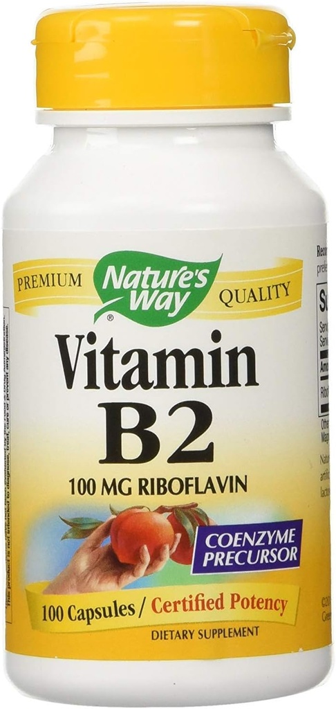 Nature's Way B-2 100 MG、100 キャップ