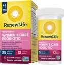 Renew Life Women?s Probiotic - Ultimate Flora Probiotic Women's Care、Shelf Stable Probiotic Supplement - 25 Billion - 30野菜カプセル