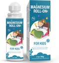 子供のためのマグネシウムのローション、睡眠&カルムのためのマグネシウムロール - 子供たちのカルムと眠りを助けます、 化粧マグネシウムクリーム - バランスの取れた気分、就寝時間と夜をサポート