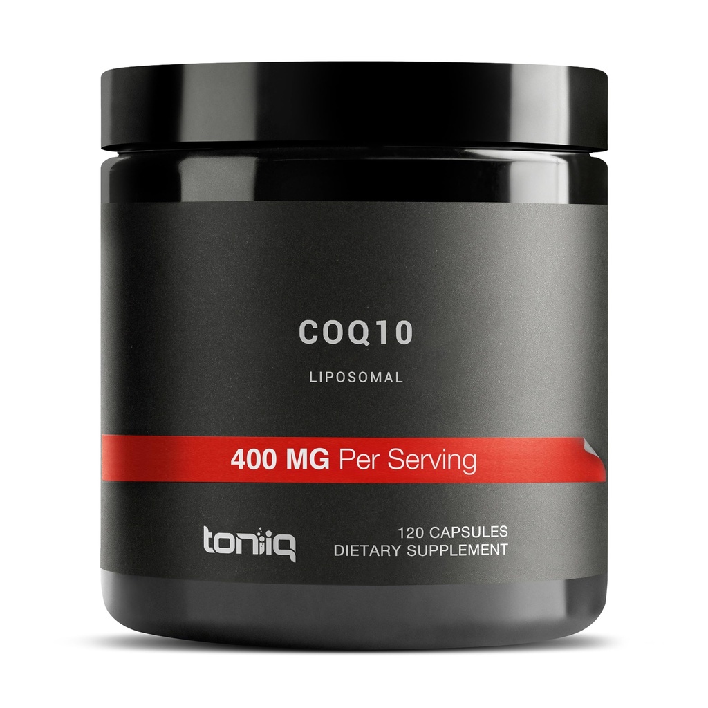 Liposomal CoQ10 400mg - 98%の純粋なコエンザイムQ10 -高められた吸収の余分強さの方式–第三者によってテストされる- 120のベジタリアン カプセル