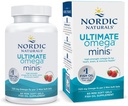 Nordic Naturals Ultimate Omega Minis、Strawberry Flavor - 60 Minis Soft Gel - 1120 mg Omega-3 - High-Potency Fish Oil Supplement - EPA&DHA - 脳と心臓の健康を促進 - 30 サービング