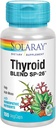 SOLARAY Thyroid Blend SP-26 | ヘルシーな甲状腺機能をサポートするためのハーブブレンドw/セルソルト栄養素 | ノンGMO、ヴィーガン | 100 サーブ | 100 野菜