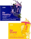 BeMe BeHealthy&BeSharpバンドル - 液体プロバイオティクス&オメガ3液体サプリメント