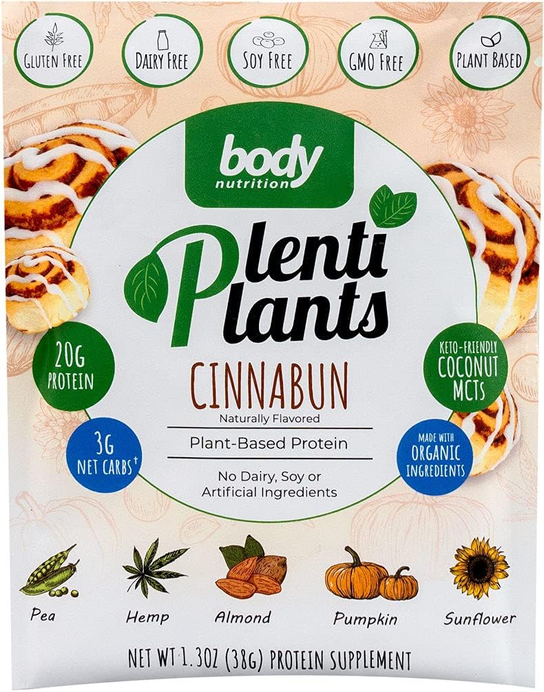 ボディ栄養のPlentiPlantsの植物によって基づく蛋白質(CinnaBun、38g)