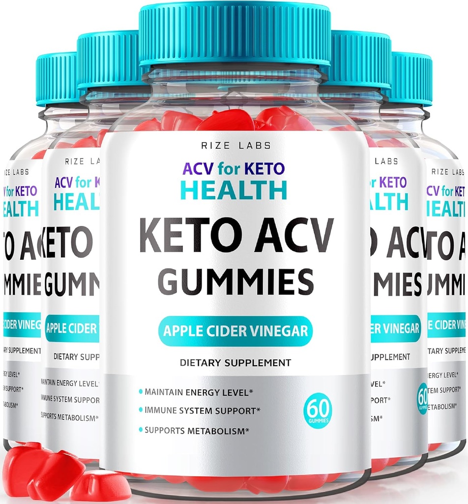 rize labs - Keto Health GummiesのACV - 750mgのベリー脂肪のためのApple Cider Vinegar ACVの補足が付いている高度の減量(300のガミー)
