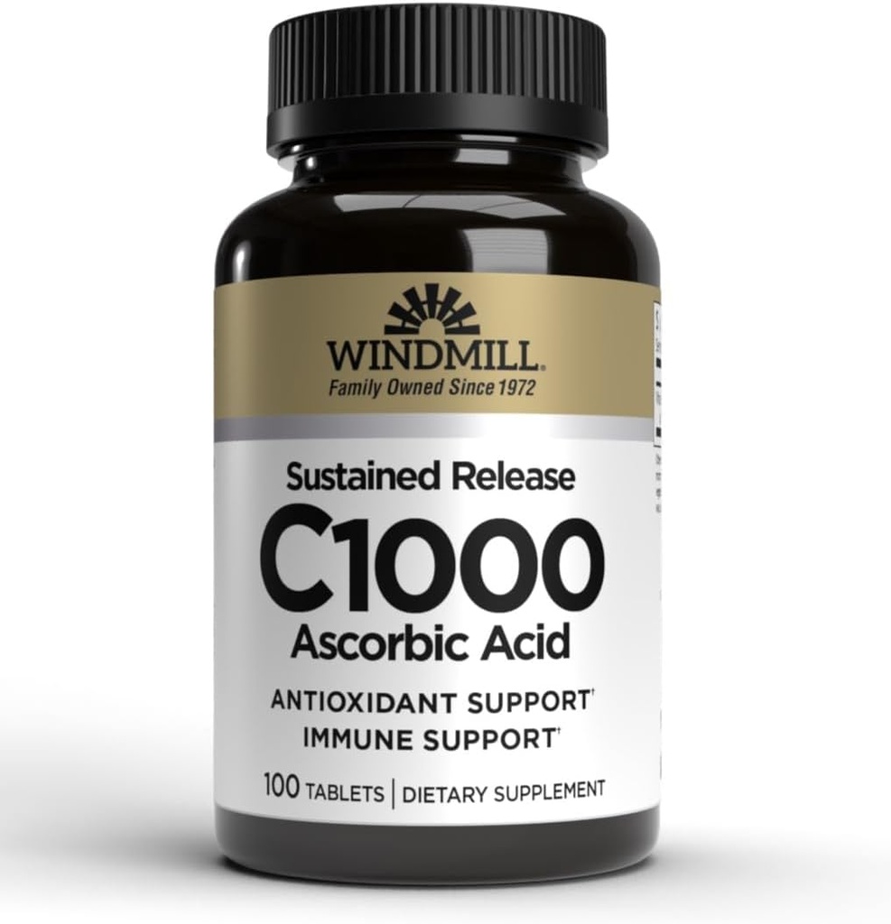 Windmill Vitamin C-1000 Tablets Sustained Release 100 Tablets