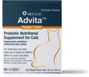 猫のためのVetOne Advitaの粉のProbiotic栄養物の補足- 30 (1グラム)のパック