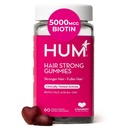 HUMの毛は成長を支えるためにBiotin、亜鉛、ビタミンB12の強い毎日の毛の成長のグミies、Follicの酸及びビタミンB12の女性のおよび人のための健康な毛サポート、60のグミのビタミンを耕作します