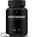 HUMANX VertiGone - Vertigoリリーフ - タイムテスト成分 - 古代の自然インナーイヤーバランスサプリメント - Dizziness、吐き気、スピニング&スウェイリングセンセーションを取り除きます - 非GMO - Dizzyエイドピル