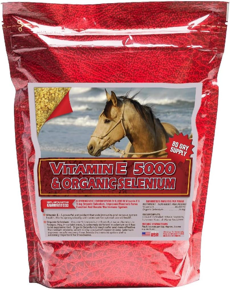ビタミンE&有機セレン10 lb、ビタミンEの5,000 IUおよびドースごとの有機セレンの3 mg