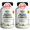 Nicoya PuraTea Max Green Tea Extract & Green Coffee Bean for Metabolism Support, 自然エネルギーブースト, 酸化防止リッチサプリメント – 120カプセル