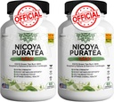 Nicoya PuraTea Max Green Tea Extract & Green Coffee Bean for Metabolism Support, Natural Energy Boost, Antioxidant-Rich Supplement – 120 Capsules