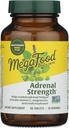 MegaFood Adrenalの強さ - アシュワガンダとマグネシウムのGlycinate、ビタミンC、Holy Basil、Astragalusの減らしますCortisolのレベル-ベジタリアン- 60のタブレット(30のサービング)とのAdrenalサポート補足