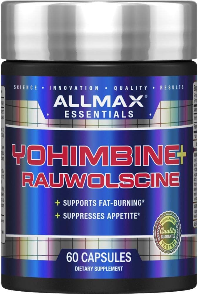 Yohimbine + Rauwolscine、60カプセル、ALLMAX