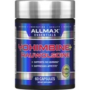 AllMAX エッセンシャル YOHIMBINE + RAUWOLSCINE - 60 カプセル - 脂肪燃焼をサポート & 食欲を抑制 - 60 サービング