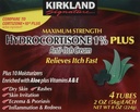 Kirkland Hydrocortisone %1 クリーム, 2 オンス (パッケージ 4)