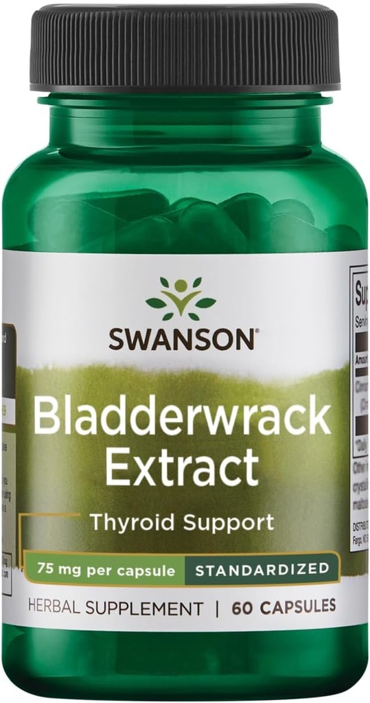 Swanson Bladderwrack 葉 60 カプセル