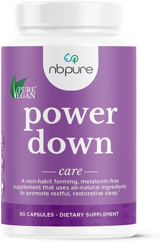 nbpure 力 ダウン 睡眠 サプリメント, Melatonin- 無料, 90 カウント