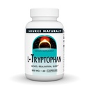 ソースナチュラルL-Tryptophan、気分、リラックス、眠り*、500mg - 60カプセル