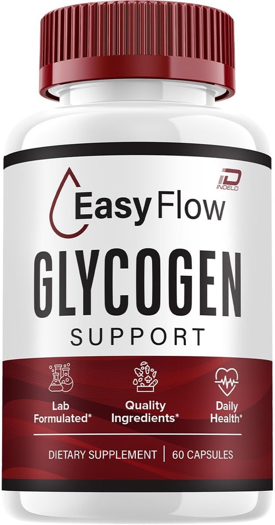 Easy Flow Capsules - Easy Flow Advanced Supplement, Easy Flow All Natural Formula to Maintain Healthy Levels, Flow Easy Maximum Strength, (1 Pack - 60 Capsules)