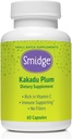 Smidge® カカドゥプラムカプセル、60カラット。 オーストラリアのカカドゥプラから純粋で非GMOビタミンC。 フィラー無し、アスコルビン酸無し