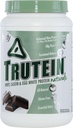 ボディ栄養の蛋白質の粉-Truteinの自然なダーク チョコレート2lb ウィー、カゼイン&エッグホワイト - 天然低炭水化物ケトフレンドリードリンク - リーンマッスルビルダー、減量、ワークアウト、回復