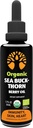 オーガニックシーバックソーンオイル - 50日の供給 - オメガ7 9 - Non-GMO、ビーガン