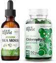 ワイルド&オーガニックシーモス チンキ 2 fl oz & Chlorophyll Gummies