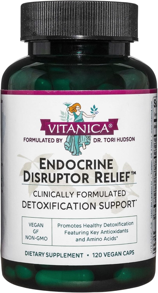 Vitanica Endocrine Disruptor Relief, 120 Capsules