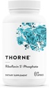 THORNE - リボフラビン5' - リン酸塩 - メチル化サポートのためのビタミンB2の生体活性フォーム* - 60カプセル