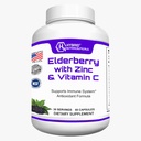 雑種のNutraceuticalsの黒のEchinacea、Turmeric、ニンニク、亜鉛、ビタミンC、EおよびB6のプロバイオティクスおよびLグルタミン(60のカプセル)と、