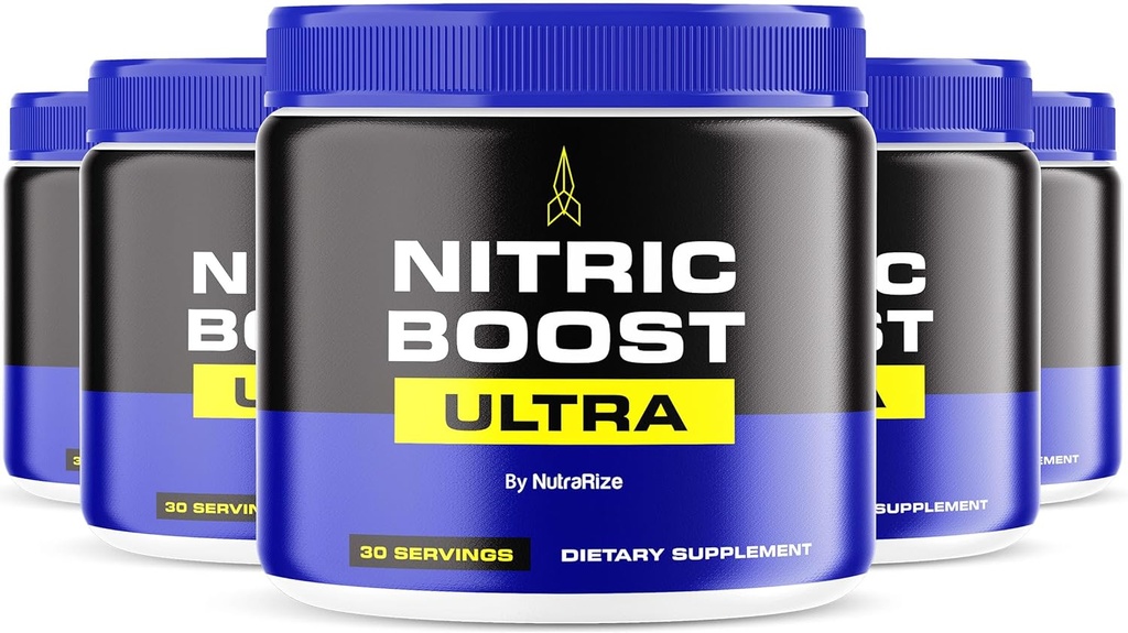 (5パック) Nitric Boost Ultra – Premium Daily Powder Blend in Jarは、エネルギーの維持、自然循環をサポートし、Going、公式のレビュー(150のサービング)