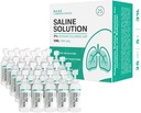 BASE LABORATORIES 3% ネブライザーマシン用サラインソリューション | 吸入・鼻灌漑用サラインソリューション | 高3% 濃度 l 25 ビア 5 ml ユニット線量