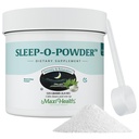 Maxi Health - マグネシウム、イノシトール&L-Tryptophan - ゼロメラトニンノンハビット 睡眠補助金 - 簡単な飲み物ミックス、就寝時の睡眠飲料サプリメントをリラックス、4.4 Ozスリープオフパウダー